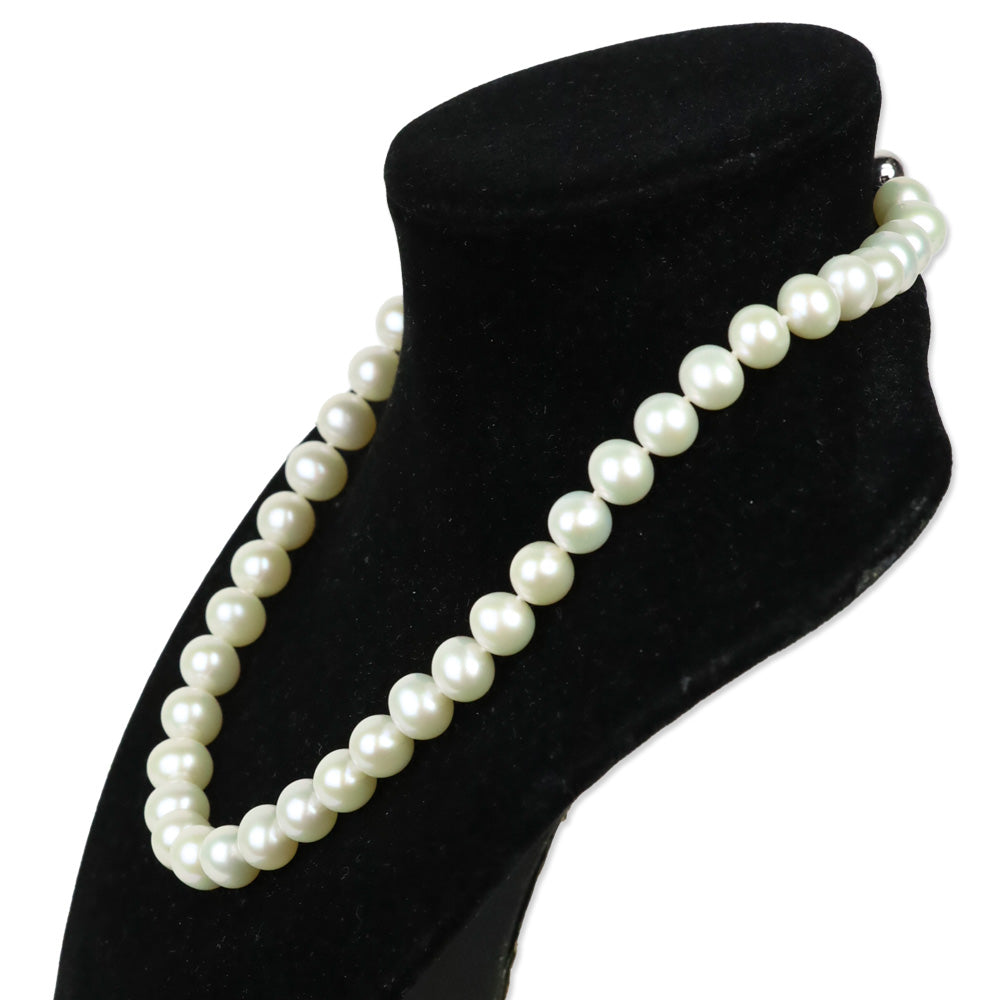 Pearl Paradise 8.5-9.0 mm AA+ White Freshwater Pearl Necklace