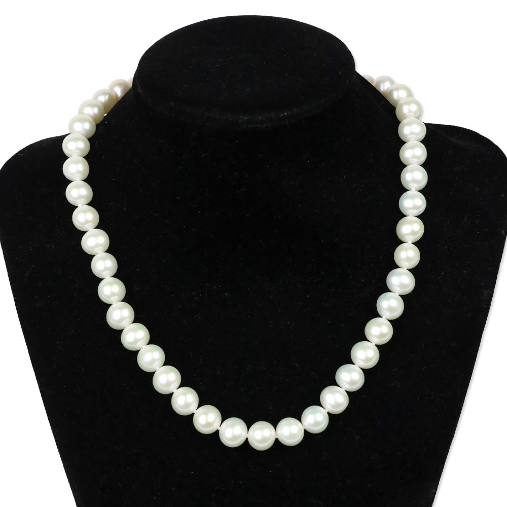 Pearl Paradise 8.5-9.0 mm AA+ White Freshwater Pearl Necklace