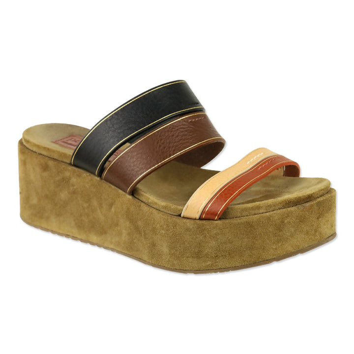 Pedro Garcia Nury Tea & Oranges Multi Vachetta Sandal
