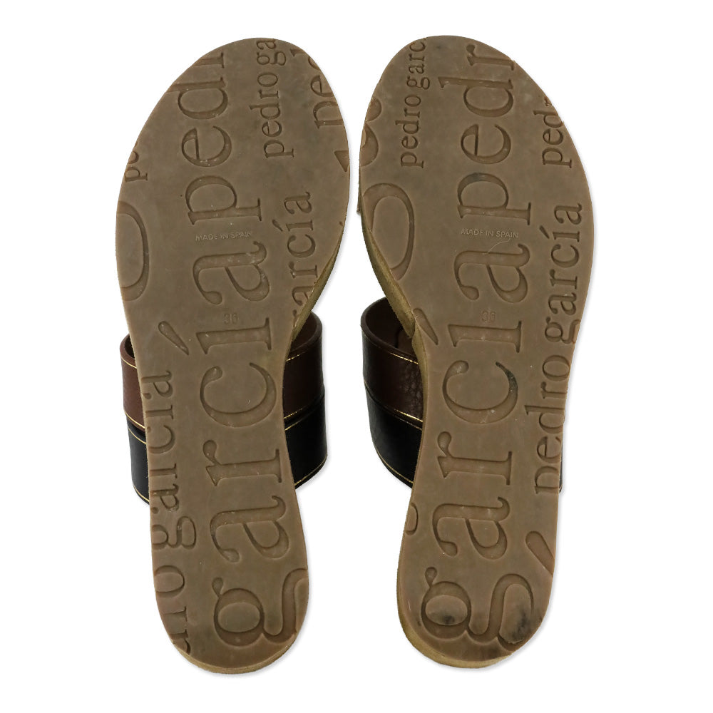 Pedro Garcia Nury Tea & Oranges Multi Vachetta Sandal