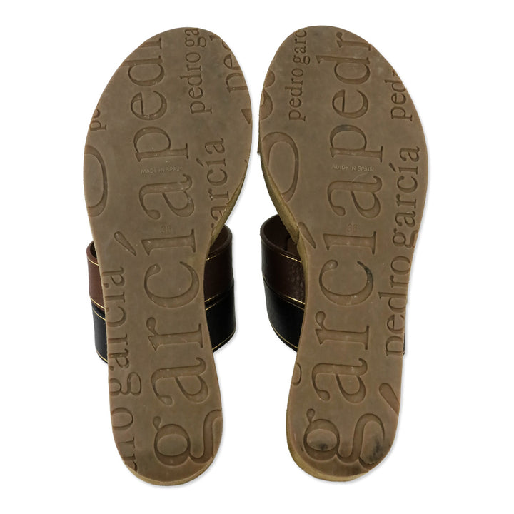 Pedro Garcia Nury Tea & Oranges Multi Vachetta Sandal