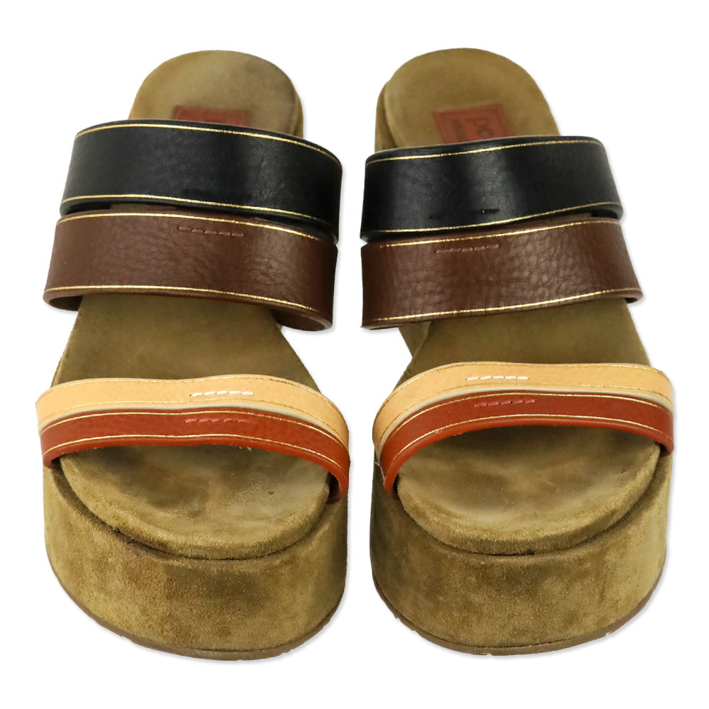 Pedro Garcia Nury Tea & Oranges Multi Vachetta Sandal