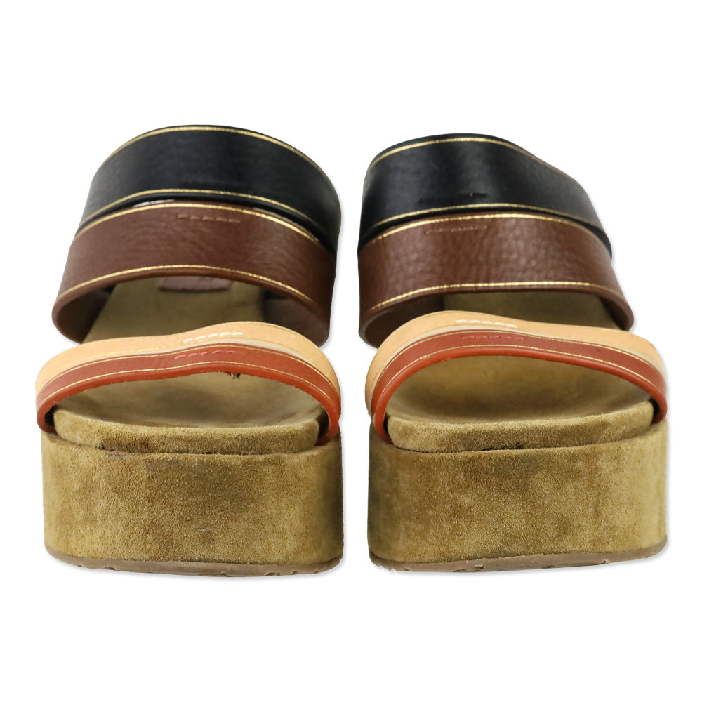 Pedro Garcia Nury Tea & Oranges Multi Vachetta Sandal
