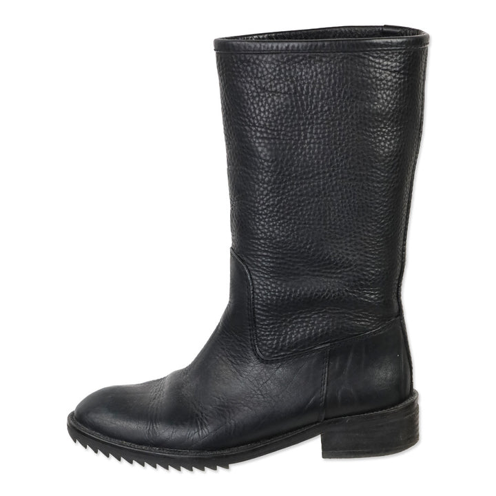 Pedro Garcia Oprah Black Cervo Leather Calf Boot