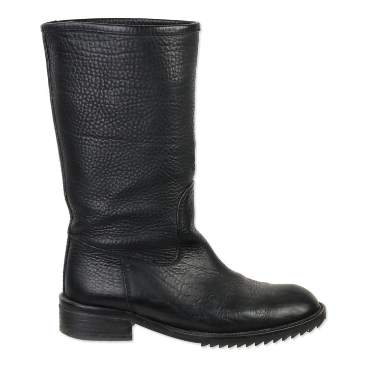 Pedro Garcia Oprah Black Cervo Leather Calf Boot