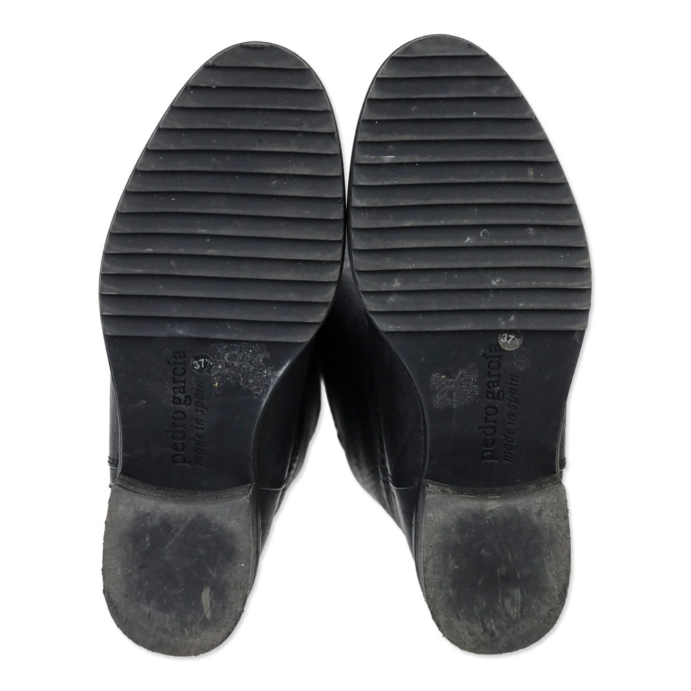 Pedro Garcia Oprah Black Cervo Leather Calf Boot