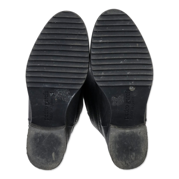 Pedro Garcia Oprah Black Cervo Leather Calf Boot