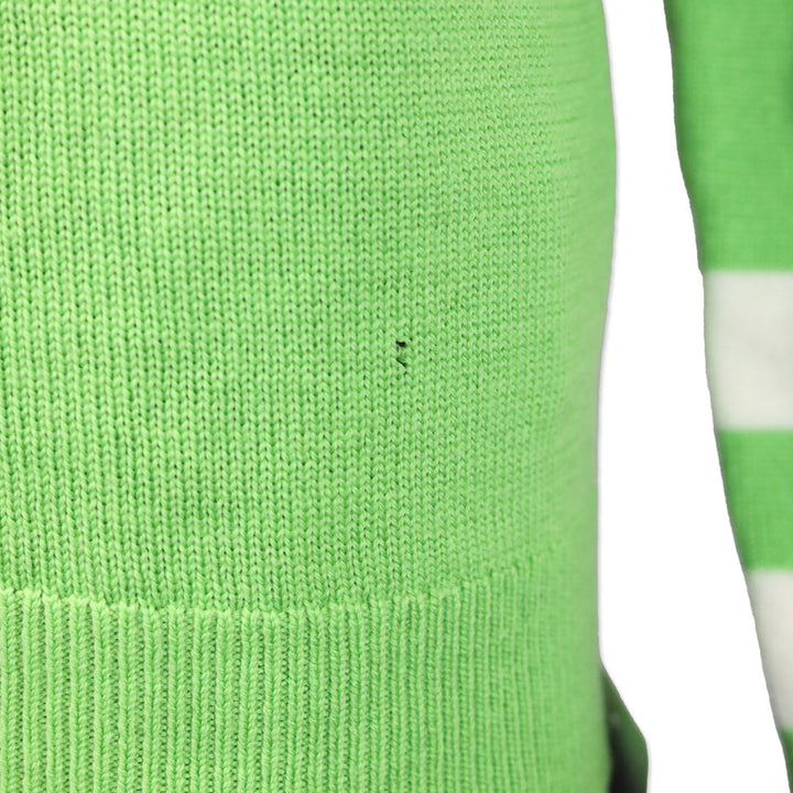 Perfect Moment Green Schild Intarsia Merino Wool-Knit Turtleneck Sweater