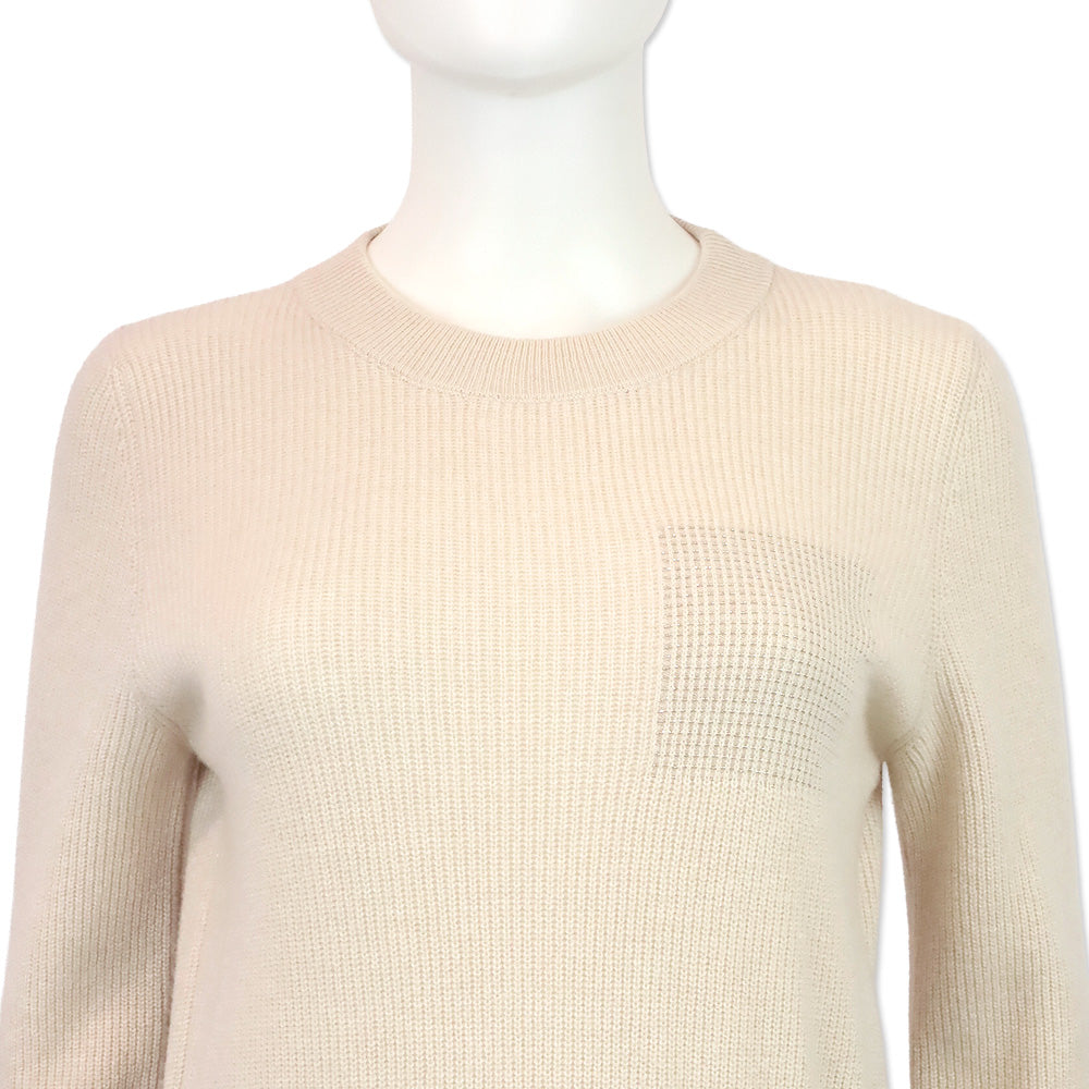 Peserico Powder Pink Knitted Sweater Midi Dress