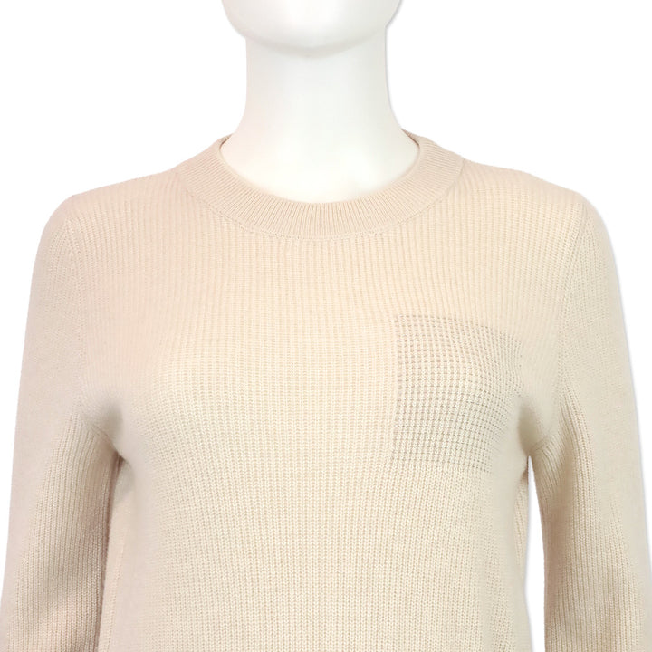 Peserico Powder Pink Knitted Sweater Midi Dress
