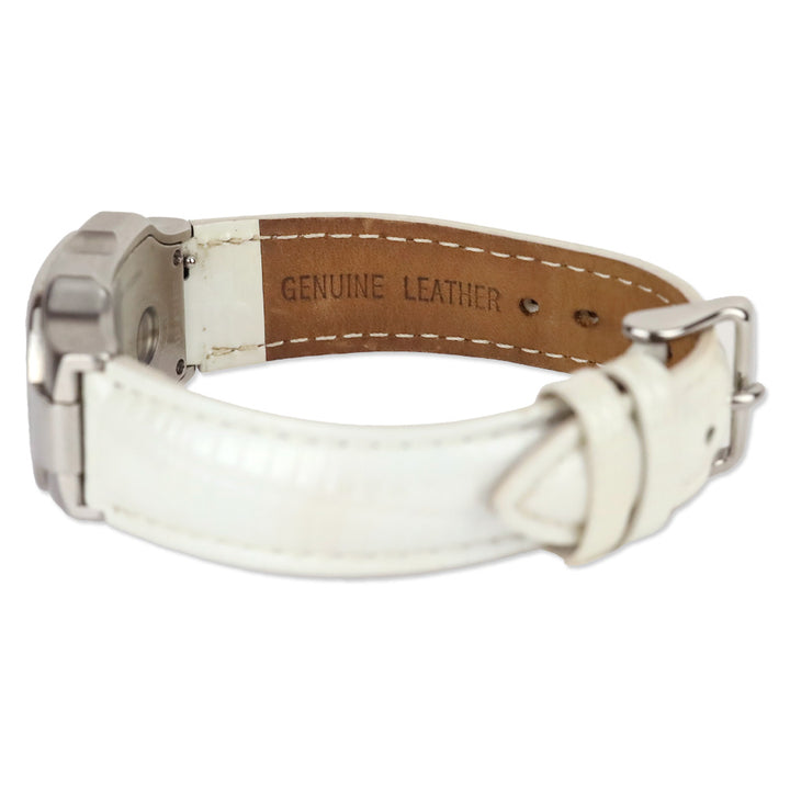 Philip Stein Teslar Watch with White Leather Band
