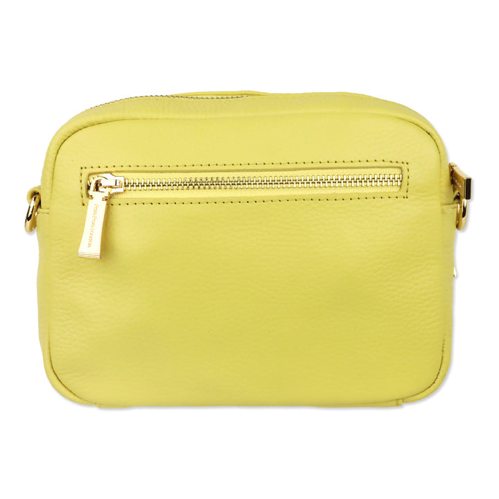 Pom Pom London Straw Leather Original Crossbody Bag