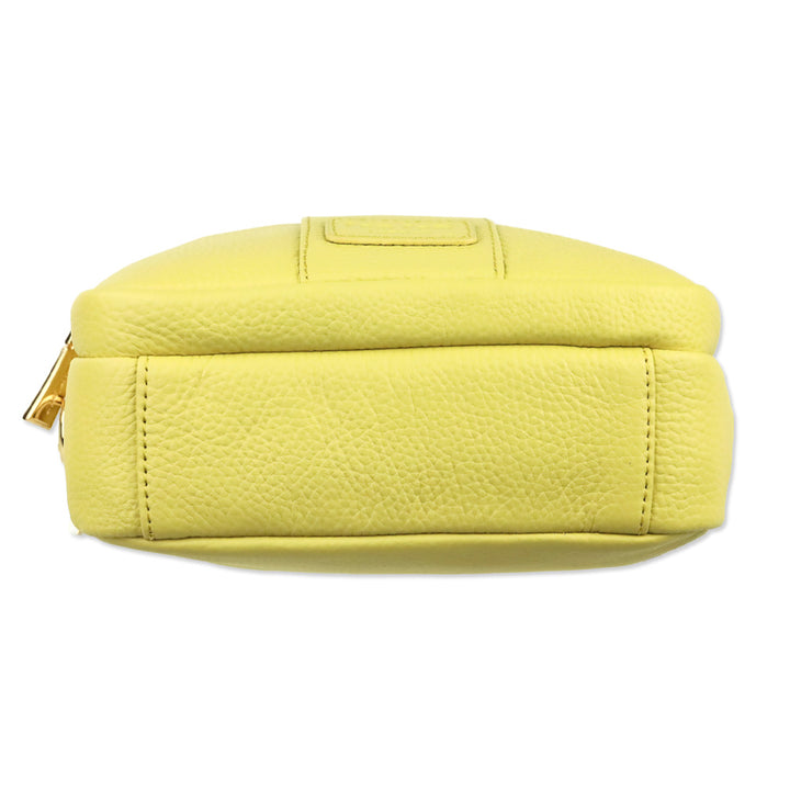 Pom Pom London Straw Leather Original Crossbody Bag