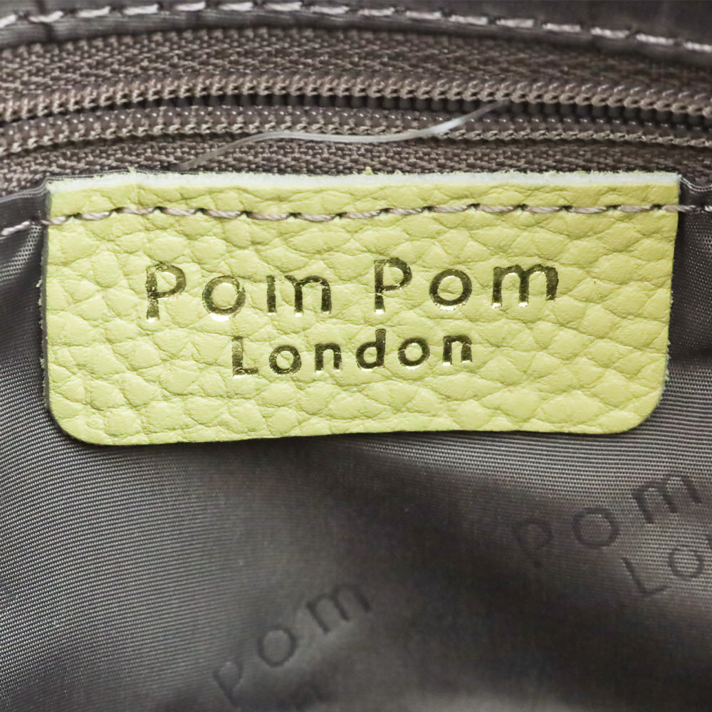 Pom Pom London Straw Leather Original Crossbody Bag