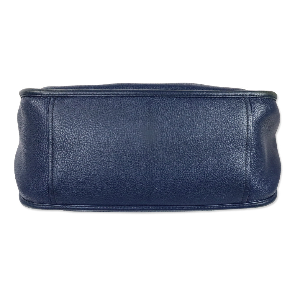 Prada Baltico Leather Vitello Daino Hobo Messenger Bag