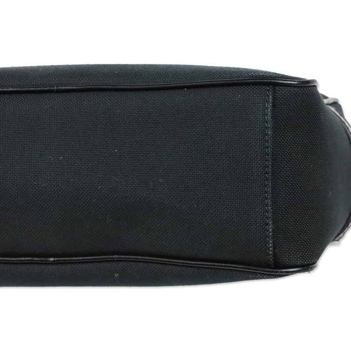 Prada Black Jacquard Canvas Camera Bag