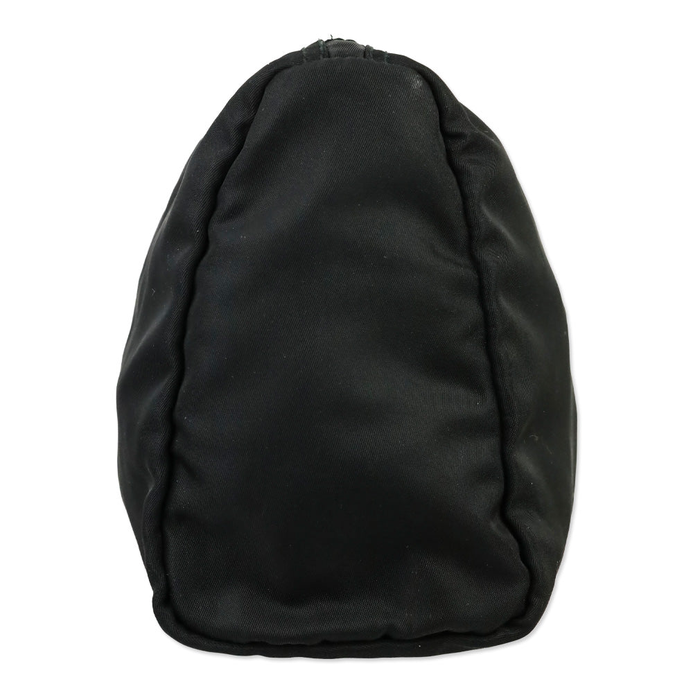 Prada Black Nylon Zip Medium Cosmetic Pouch