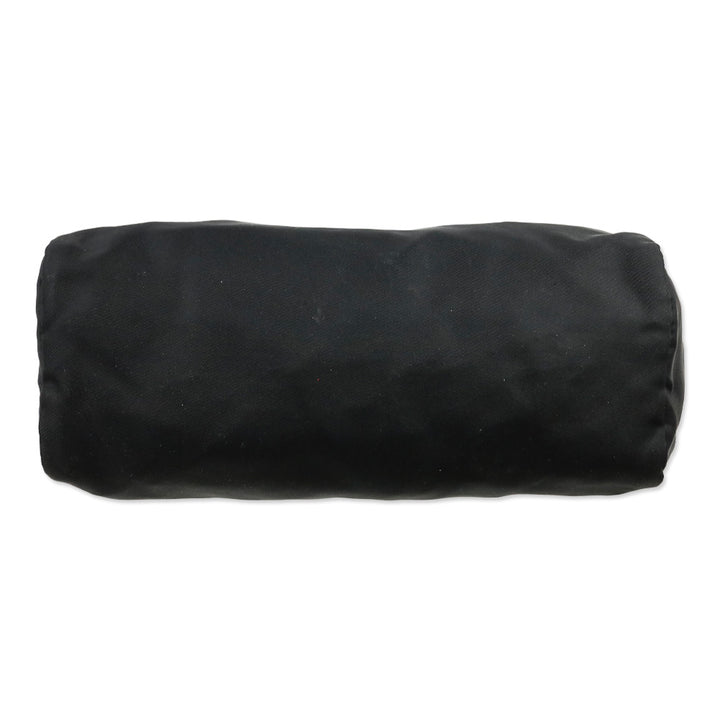 Prada Black Nylon Zip Medium Cosmetic Pouch