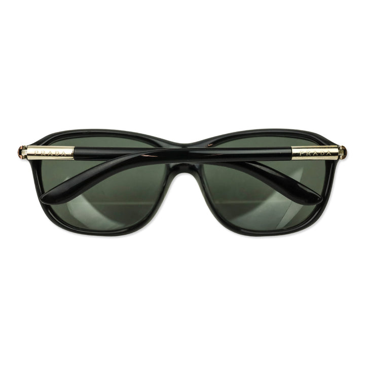 Prada Black Oval Frame Sunglasses