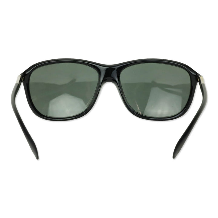 Prada Black Oval Frame Sunglasses