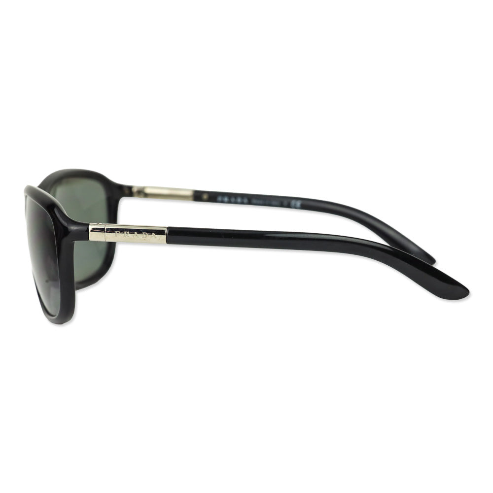 Prada Black Oval Frame Sunglasses
