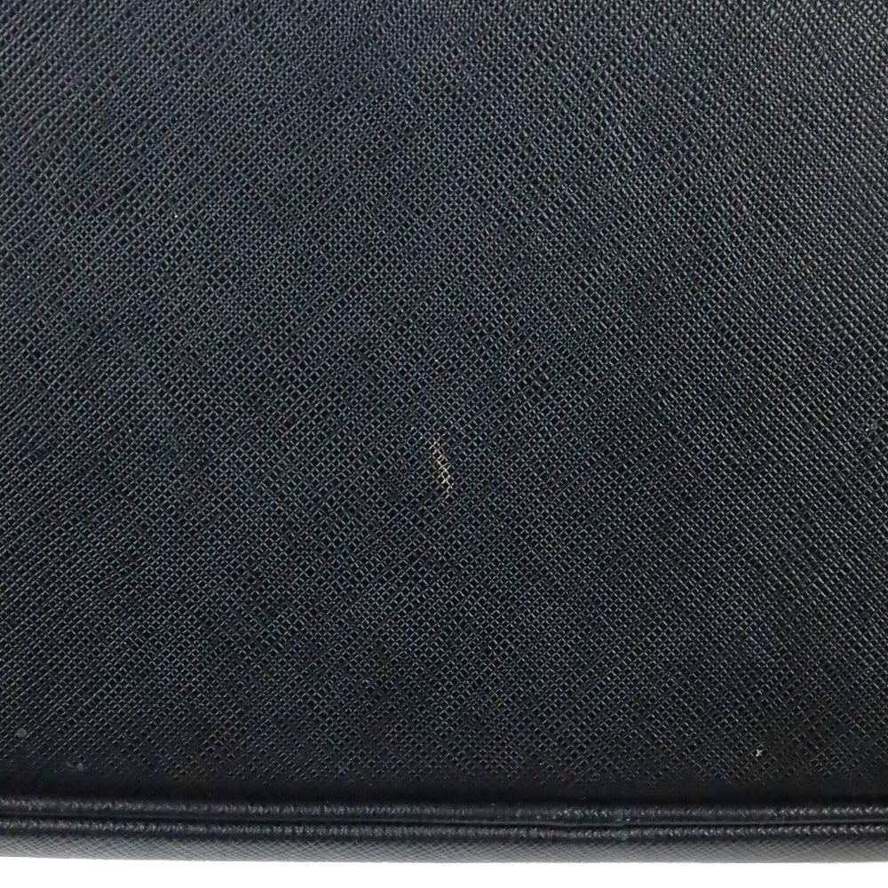 Prada Black Saffiano Leather Galleria Tote