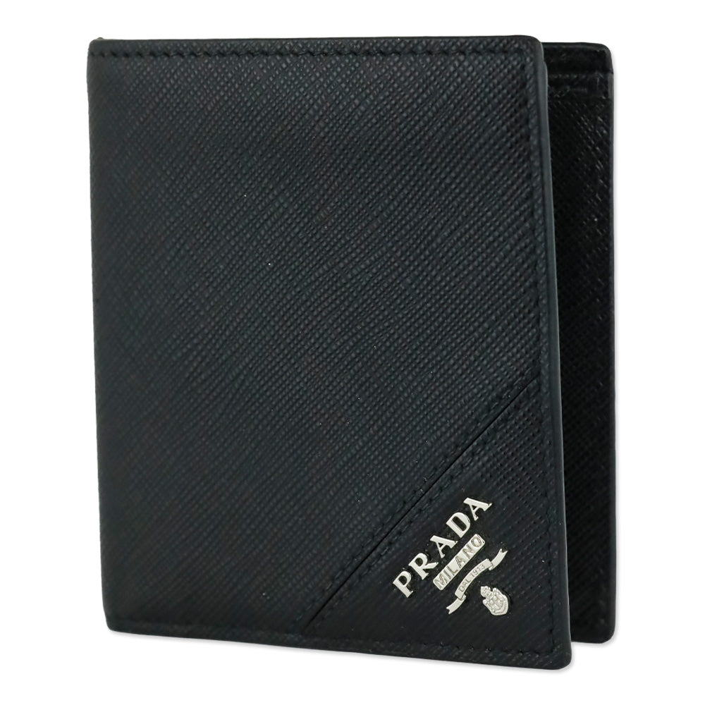 Prada Black Saffiano Leather Wallet