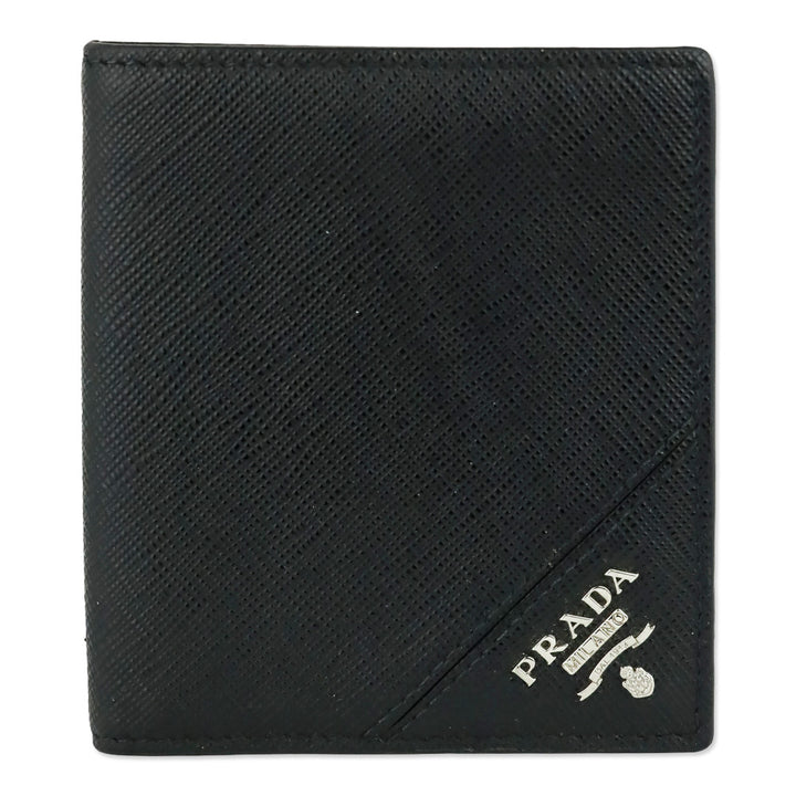 Prada Black Saffiano Leather Wallet