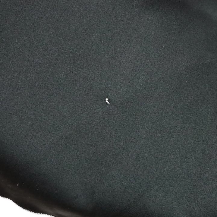 Prada Black Silk Elastic Waist Button Up Blouse