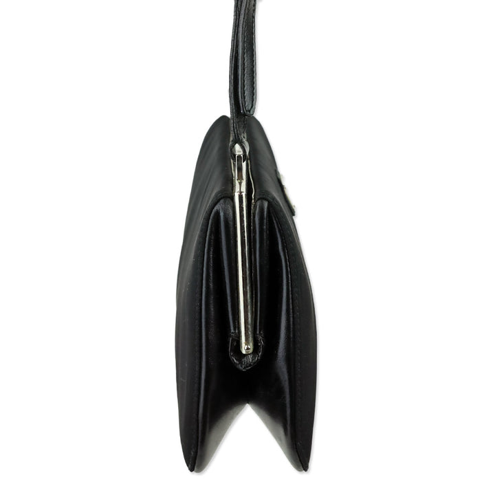 Prada Black Tessuto Cernier Evening Bag