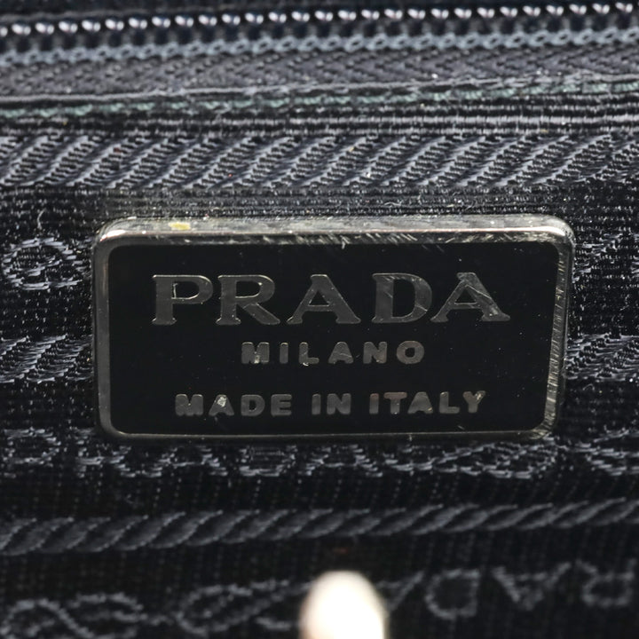 Prada Black Tessuto Cernier Evening Bag