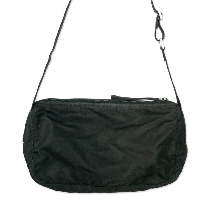 Prada Black Tessuto Nylon Shoulder Bag