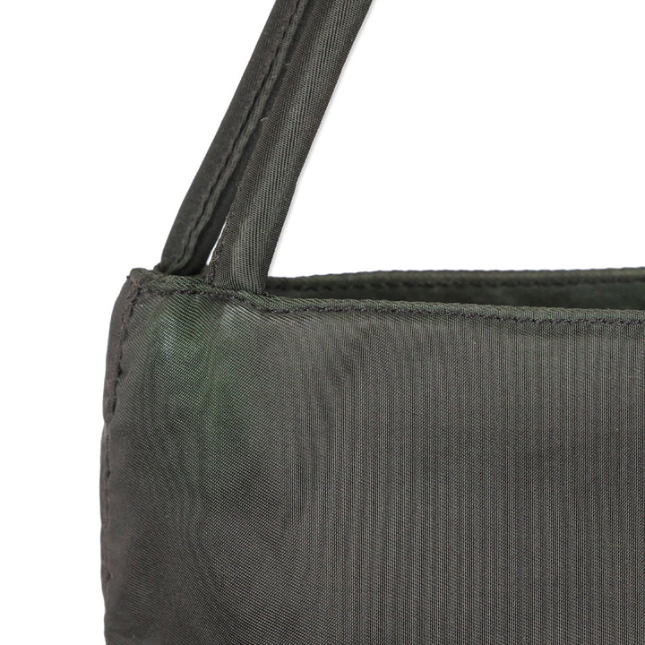 Prada Brown Nylon Medium Tote Bag