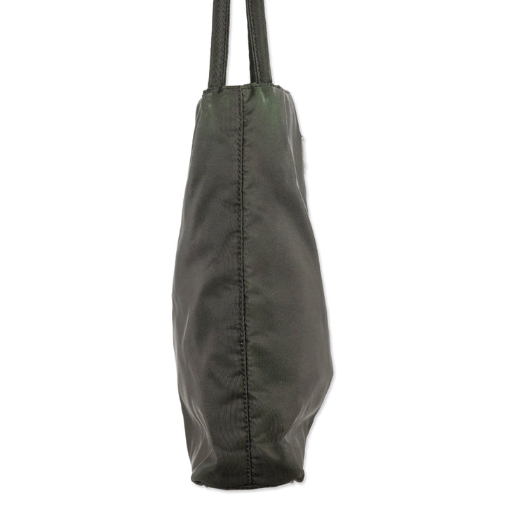 Prada Brown Nylon Medium Tote Bag