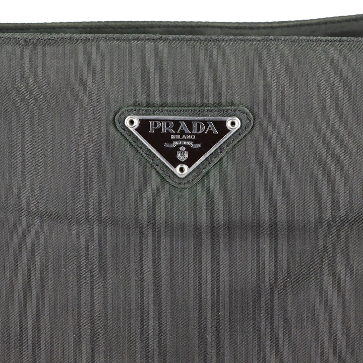 Prada Brown Nylon Medium Tote Bag