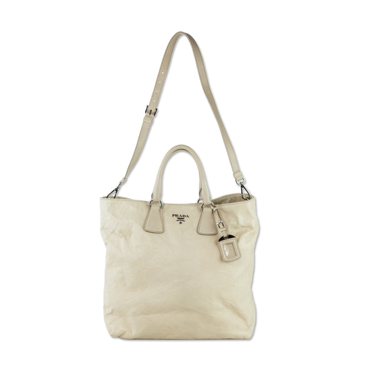 Prada Nappa Antique Shopping Tote