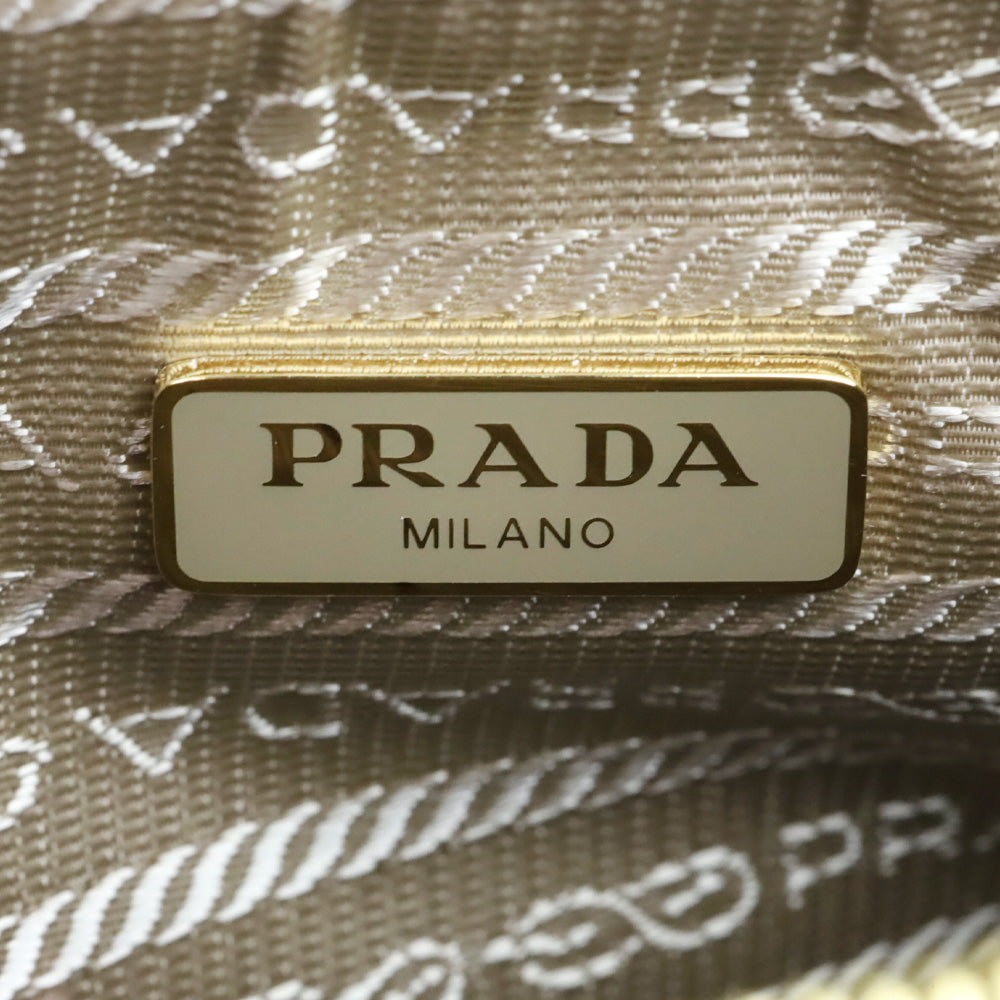 Prada Re-Edition 2005 Olive Green Crochet Bag