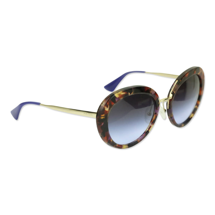 Prada SPR16Q Havana Round Oversized Sunglasses
