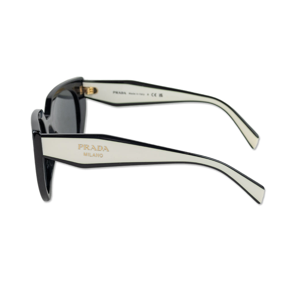 Prada Two-Tone Acetate Cat-Eye Sunglasses