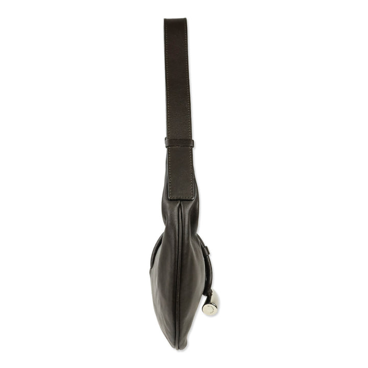 Burberry Brown Leather Toggle Shoulder Bag