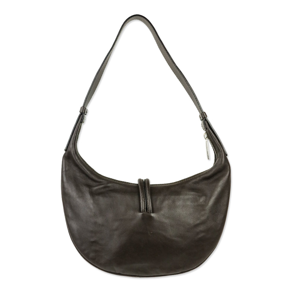 Burberry Brown Leather Toggle Shoulder Bag