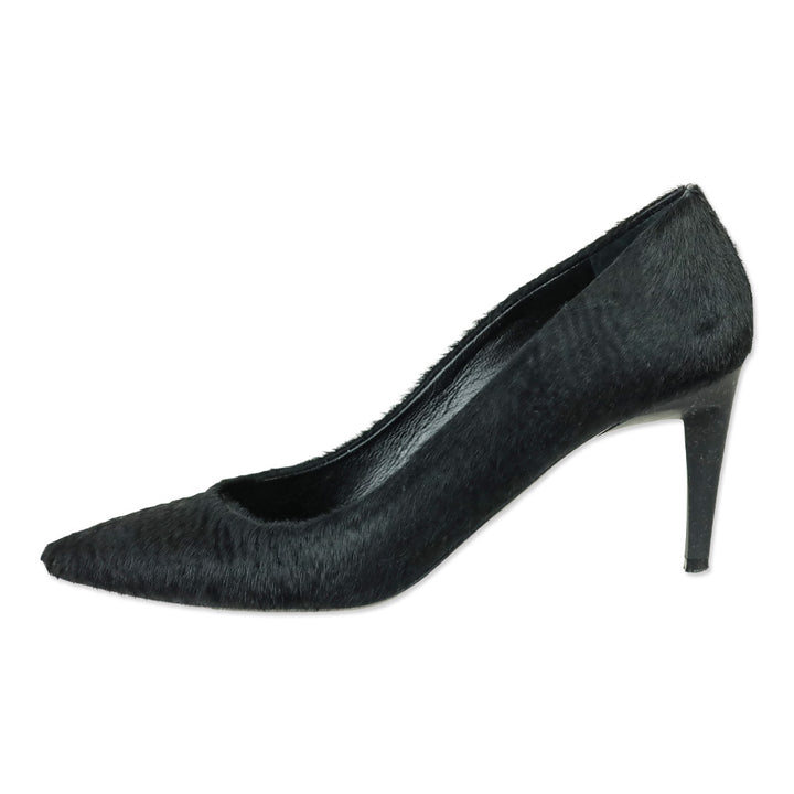 Proenza Schouler Black Pony Hair 70mm Pump