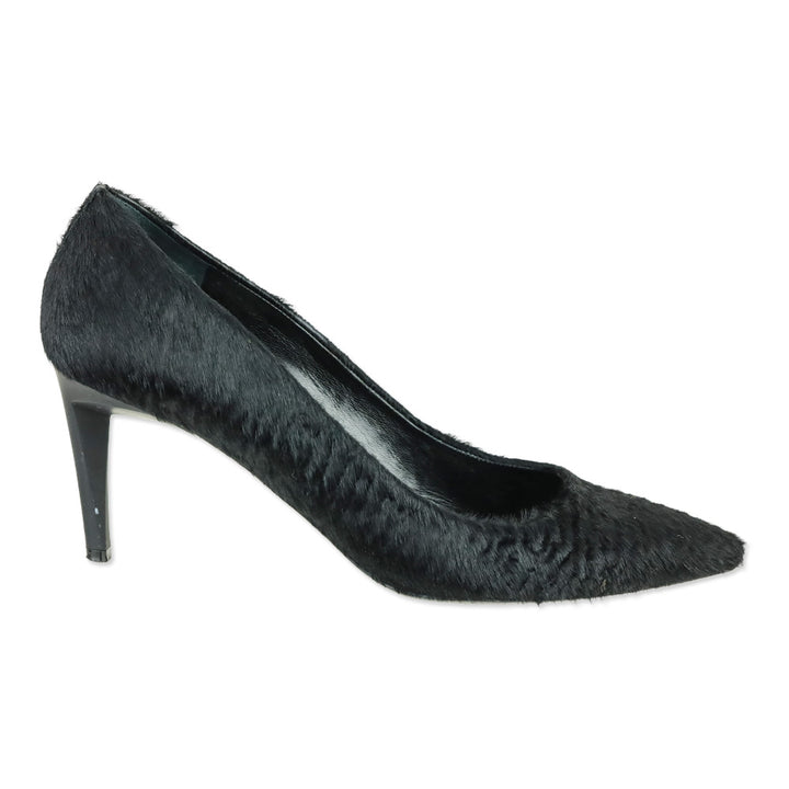 Proenza Schouler Black Pony Hair 70mm Pump