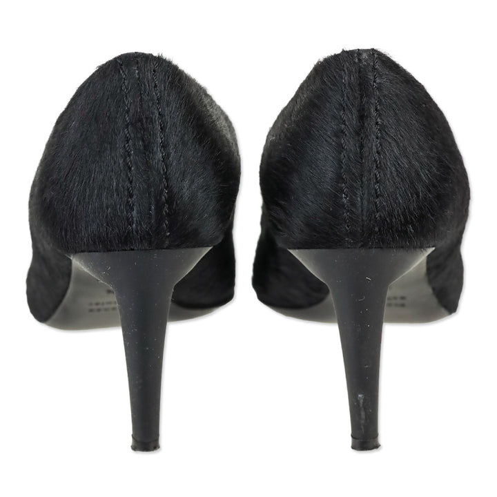 Proenza Schouler Black Pony Hair 70mm Pump