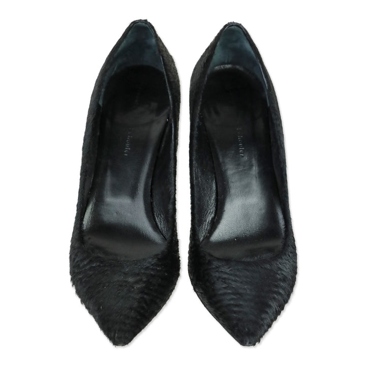 Proenza Schouler Black Pony Hair 70mm Pump