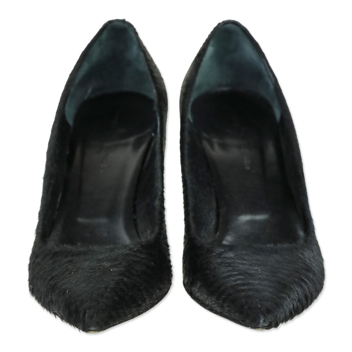 Proenza Schouler Black Pony Hair 70mm Pump