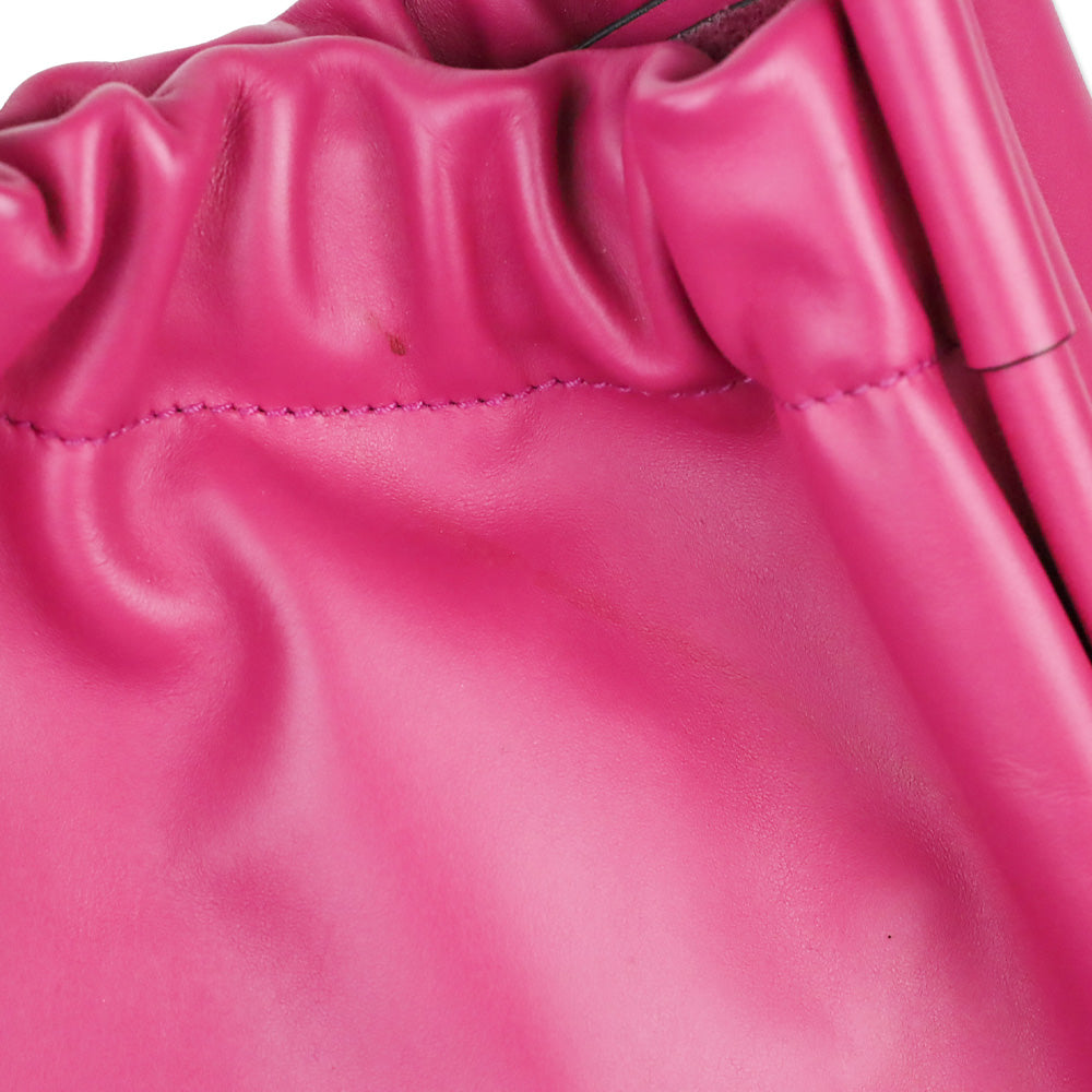 Proenza Schouler Large Ruched Pink Leather Tote