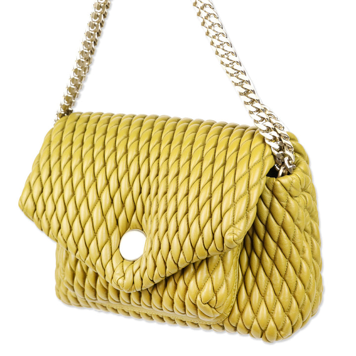 Proenza Schouler Olive Oil Quilted PS Harris Bag