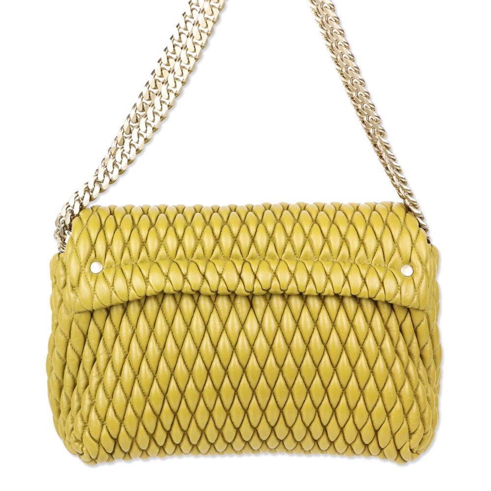 Proenza Schouler Olive Oil Quilted PS Harris Bag