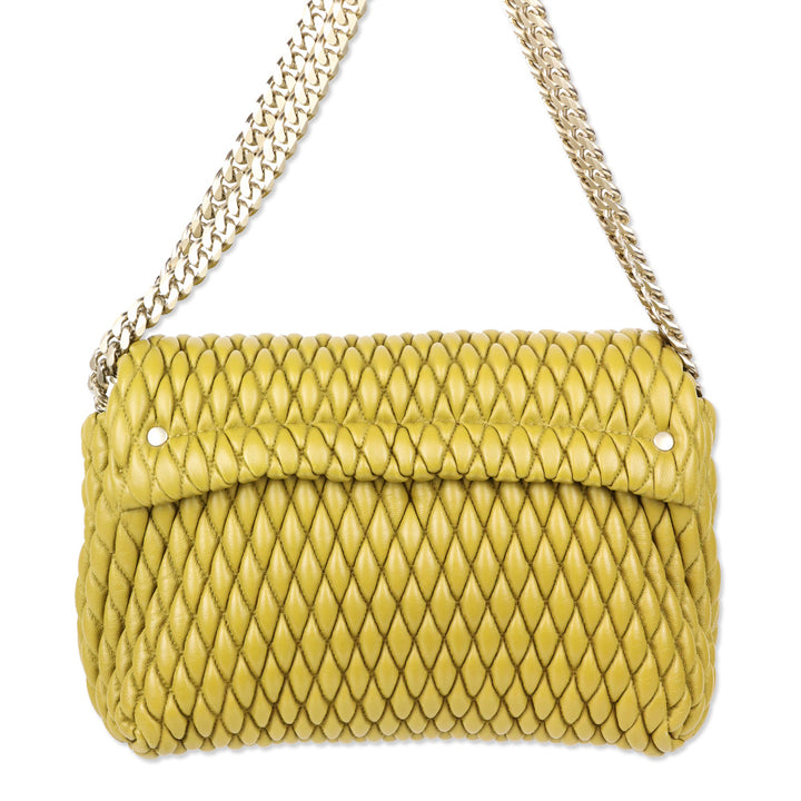 Proenza Schouler Olive Oil Quilted PS Harris Bag